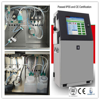 Harga yang pantas Mesin Cetak Jet Tinta Cerdas Resolusi Tinggi Untuk Pencetakan Nomor Batch on line