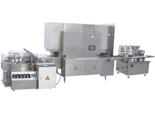 Harga yang pantas Lini Mesin Pengisian Botol Cair dengan Pencucian Ultrasonik Botol Cair Oral on line