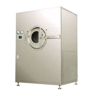 Harga yang pantas Mesin Pelapis Film Sepenuhnya Otomatis Cocok Untuk Tablet / Pelet / Pil on line