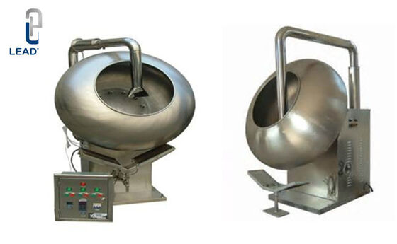 Harga yang pantas 370W Dia 400mm Water Nut Sugar Coating Machine Untuk Permen / Industri Makanan on line