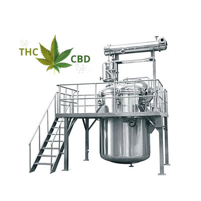 Harga yang pantas 280kg / H Steam Biomass Centrifuge Extractor Peralatan Ekstraksi Ramuan Minyak CBD on line