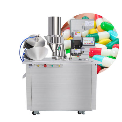 Harga yang pantas SS Pharmaceutical Pill Capsule Filling Machine Mesin Pengisi Obat on line