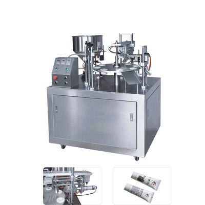 Harga yang pantas Pengisi Dan Sealer Tabung Pasta Gigi Plastik 600pcs / H AC220V on line