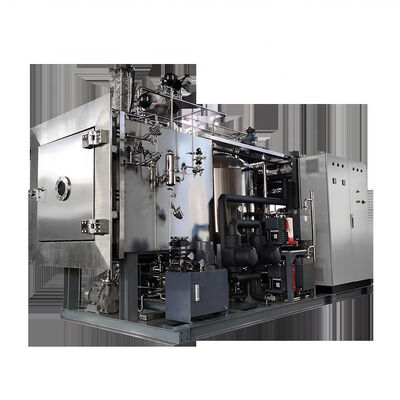 Harga yang pantas Skala Percontohan Pengering Beku Vakum Sayuran Buah 100L 15kg / Batch on line