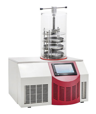 Harga yang pantas Pengering Farmasi Bioteknologi Vakum Laboratorium Jarak Rak 70mm on line