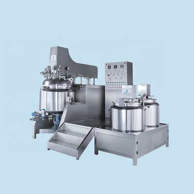 Harga yang pantas 4500r/Min Vacuum Emulsifying Mixer Pencampuran Pita Heliks on line