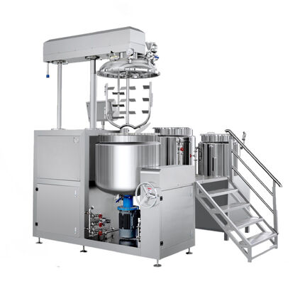 Harga yang pantas SUS316 Vacuum Emulsifier Homogenizer Untuk Kosmetik Krim Wajah on line
