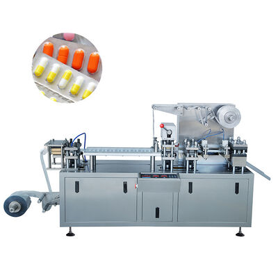 Harga yang pantas Vitamin Capsule Butter Jam Blister Packing Machine 45 Pemotongan / Min on line