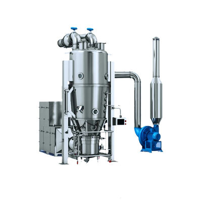 Harga yang pantas Mesin Granulasi Minuman Padat Kimia Fluid Bed Dryer Granulator on line