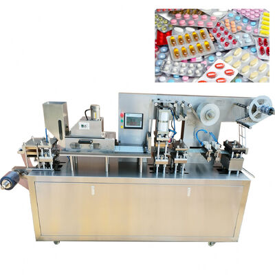 Harga yang pantas 2.2kw Flat Plate Blister Packing Machine Untuk Tablet Kapsul on line